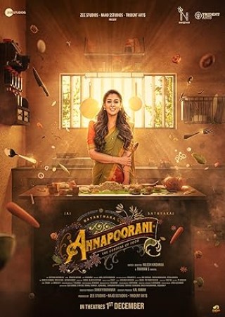 Annapoorani (2023) Hindi Dubbed